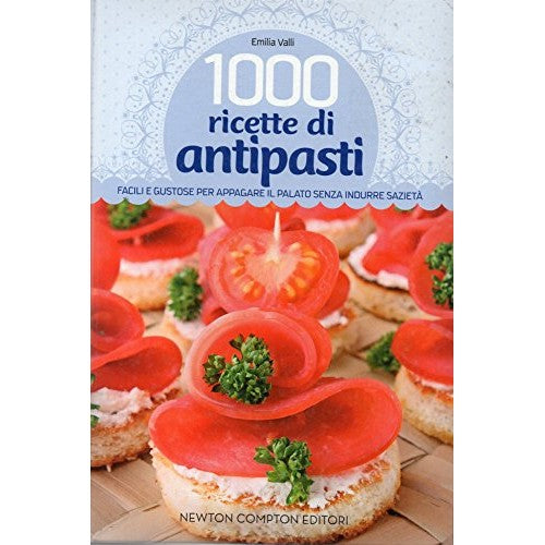 Libro - 1000 ricette di antipasti