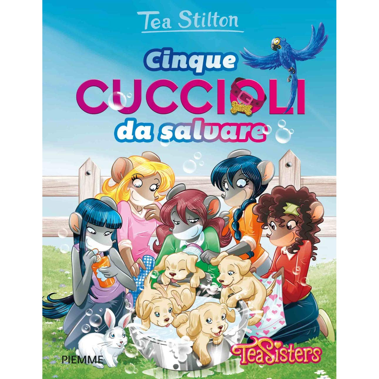Libro - Cinque cuccioli da salvare Ediz illustrata - Stilton, Tea