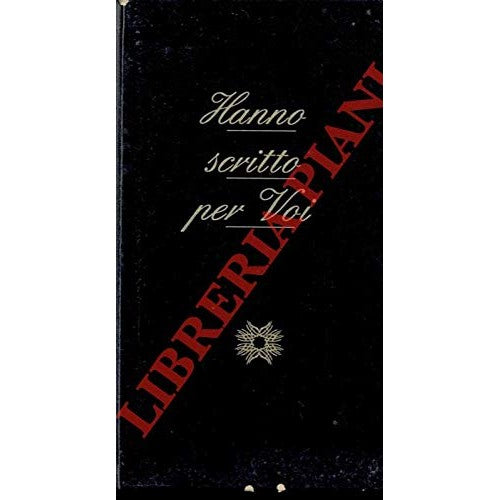 Libro - Hanno scritto per voi - AA.VV