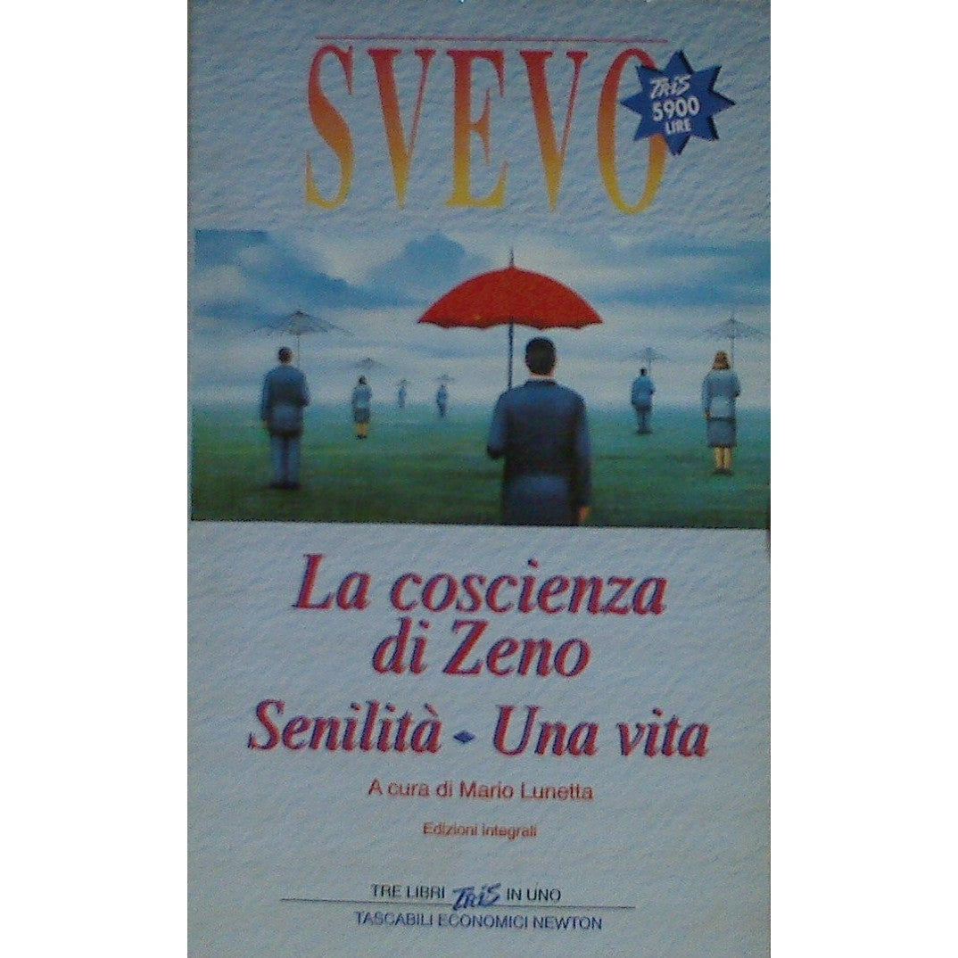 Libro - La coscienza di Zeno-Senilità-Una vita - Svevo, Italo