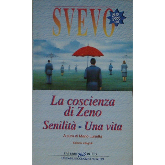 Libro - La coscienza di Zeno-Senilità-Una vita - Svevo, Italo