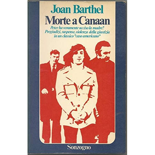 Libro - MORTE A CANAAN - Barthel Joan