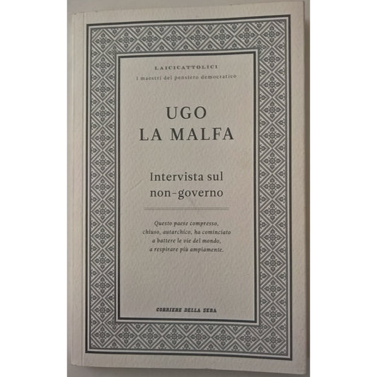 Libro - Intervista sul non-governo