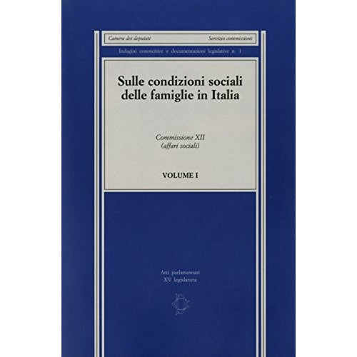 Libro - Sulle condizioni sociali delle famiglie in Italia - AA VV
