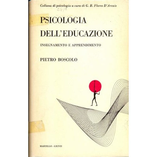 Book - Educational Psychology - Pietro Boscolo