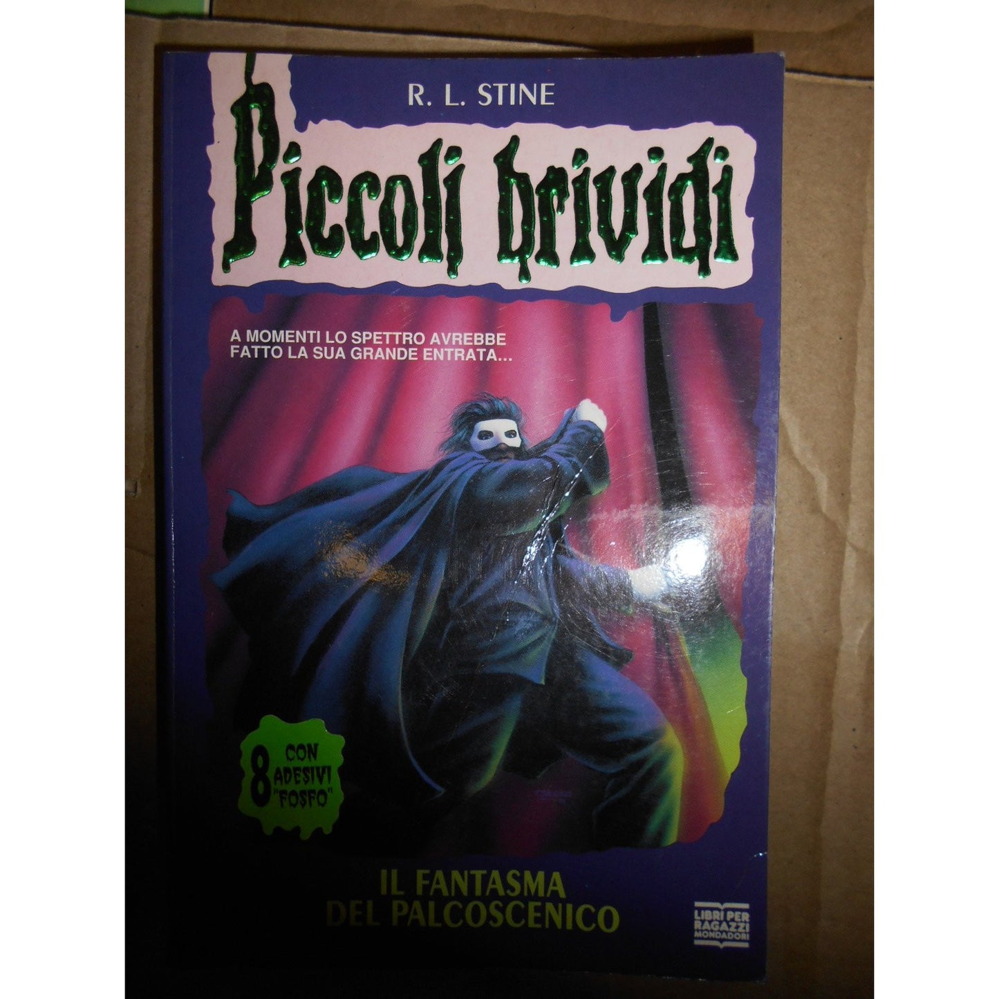 Libro - Il fantasma del palcoscenico - Stine, Robert L - Stine, Robe
