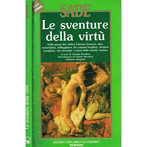 Book - THE MISVENTURES OF VIRTUE. - SADE