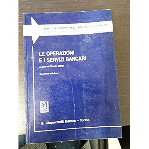 Book - Banking operations and services - Biffis, P.