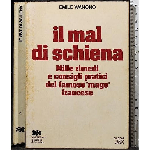 Libro - Il mal di schiena - Emilew, Wanono