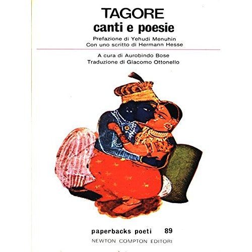 Libro - CANTI E POESIE - Tagore, Rabindranath