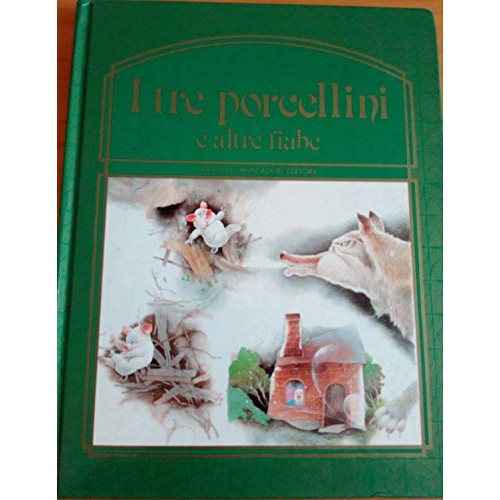 Book - the three little pigs [Hardcover] English fairy tale