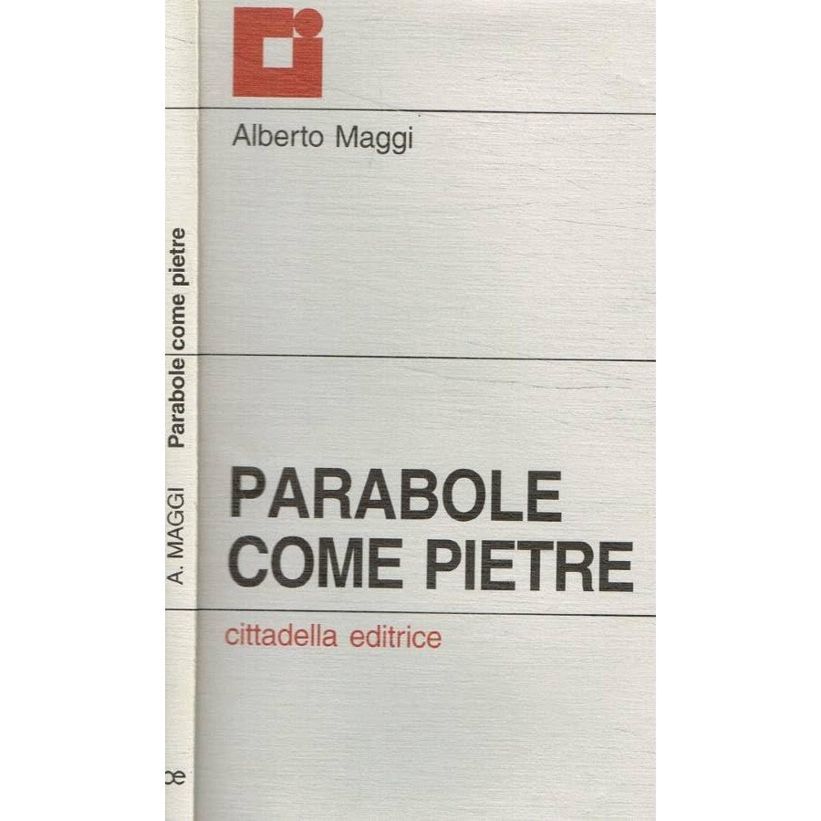 Libro - Parabole come pietre - Maggi, Alberto