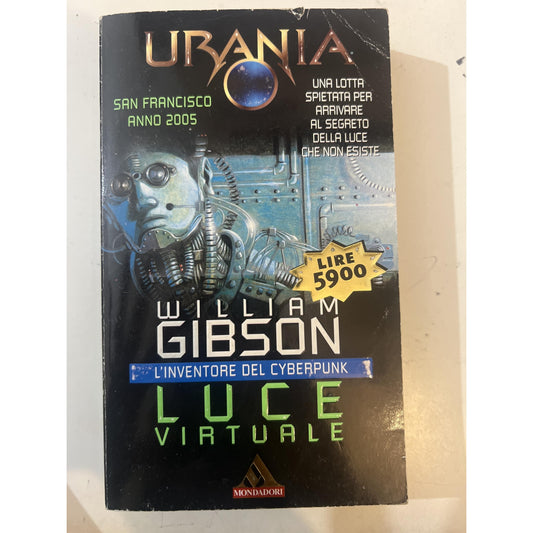 Libro - URANIA - LUCE VIRTUALE - William Gibson