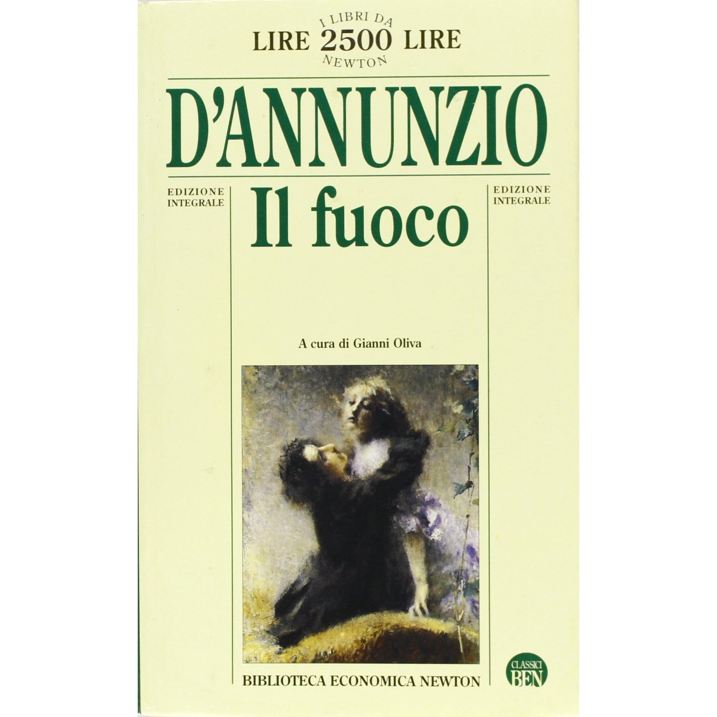 Libro - Il fuoco - D'Annunzio, Gabriele