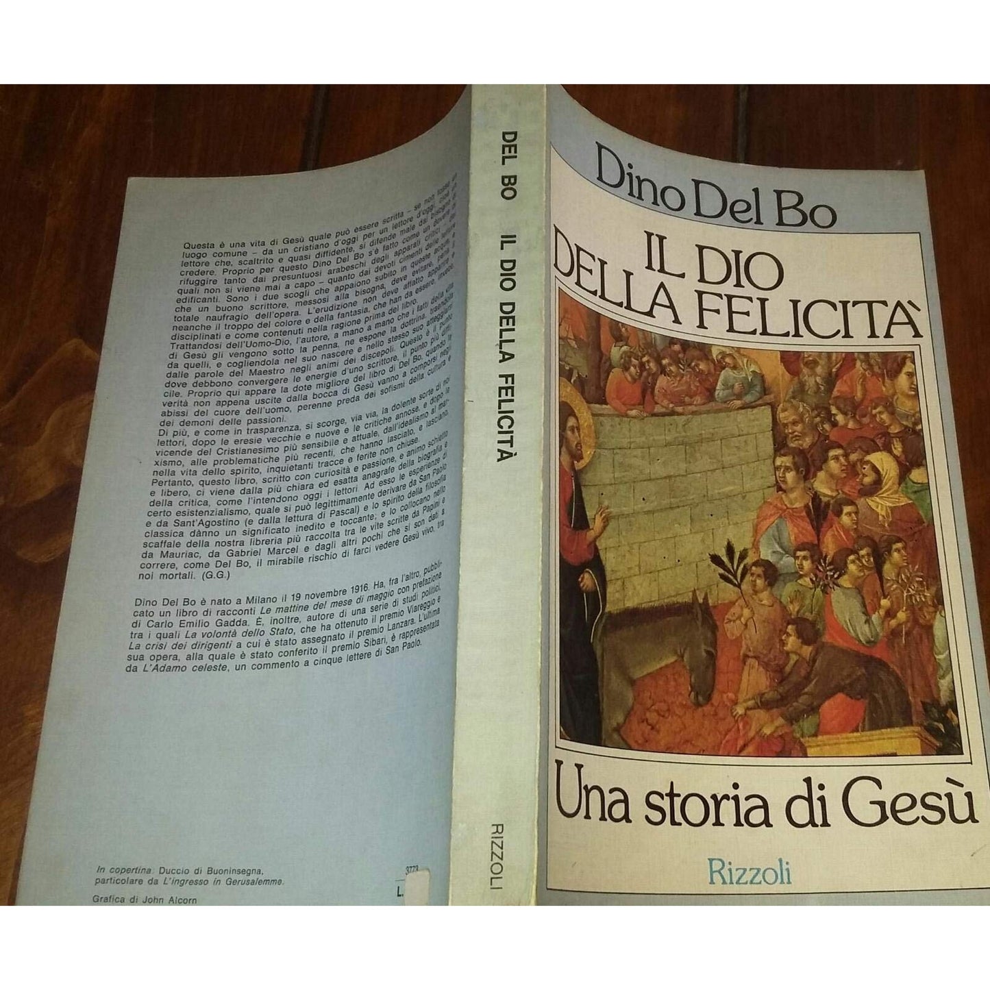 Libro - Il Dio della felicita' - Una storia di Gesu' - Dino, del Bo