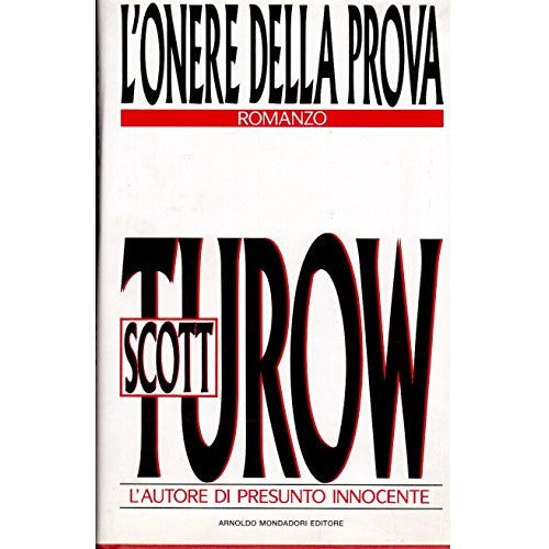 Book - The Burden of Proof - Turow, Scott