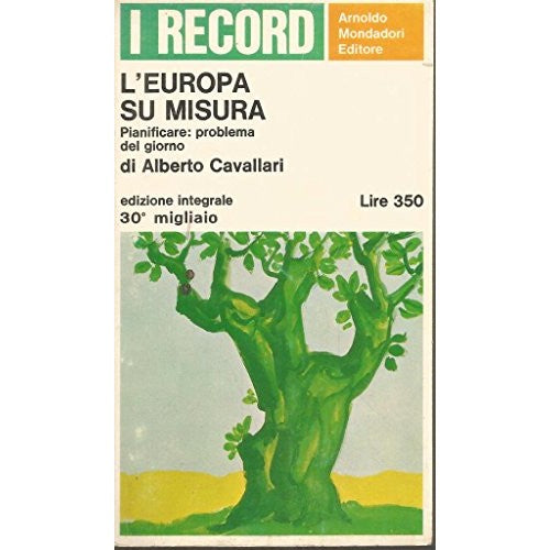 Book - Europe made to measure Mondadori I records 34 BLACK #