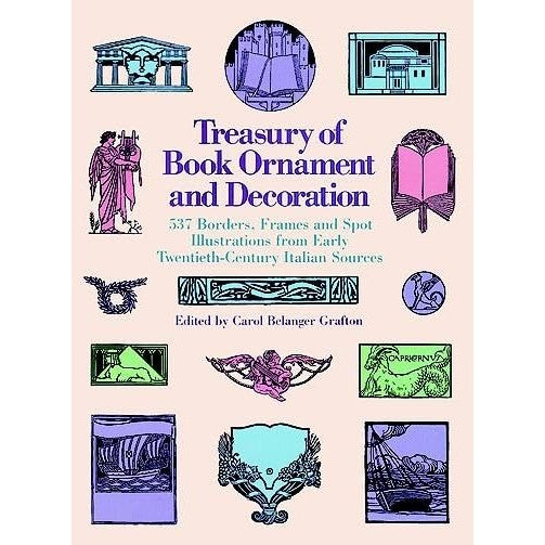Libro - Treasury of Book Ornament and Decoration: 537 Borders, Frame