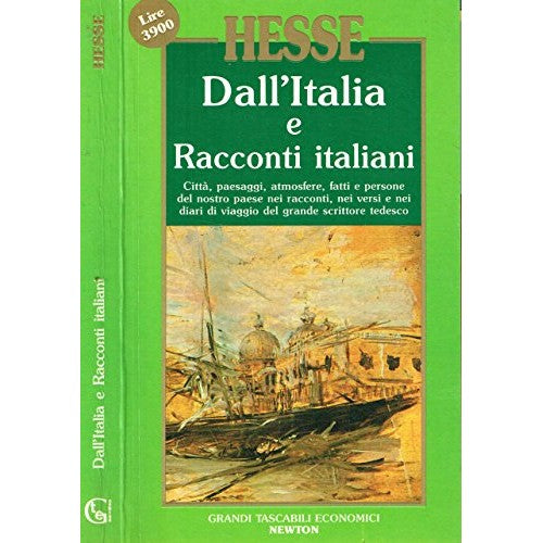 Book - FROM ITALY AND ITALIAN STORIES. - HERMANN HESSE