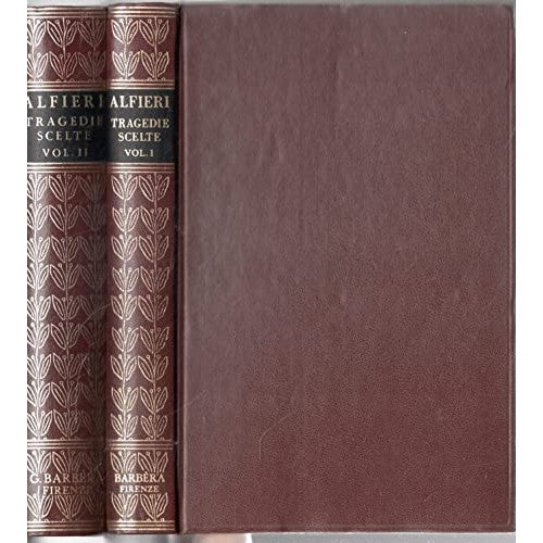 Libro - Tragedie scelte Vol I - Alfieri, Vittorio