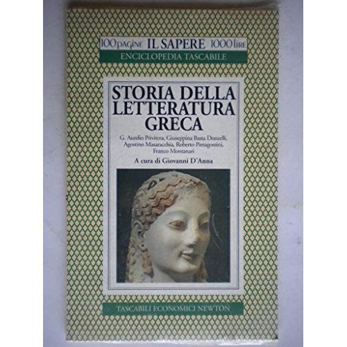 Libro - Storia della letteratura greca - D'Anna, G.
