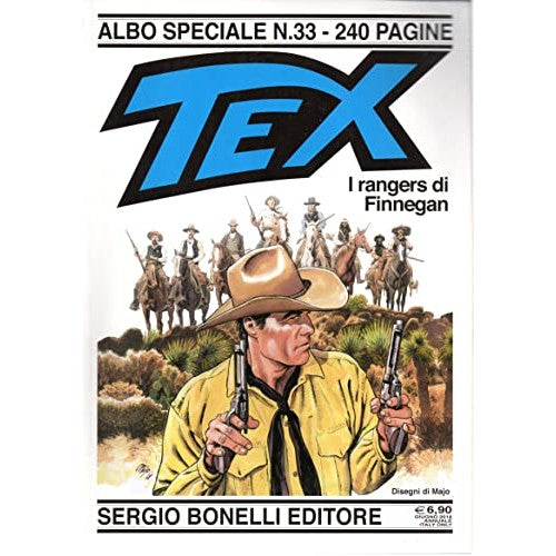Book - Tex Albo Speciale 33 The rangers of Finnegan June 2018 - AA.VV.