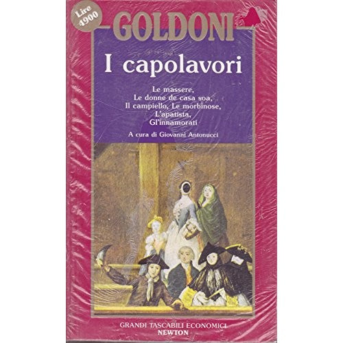 Book - GOLDONI'S MASTERPIECES: The massere; The Women of Cas - Carlo Goldoni