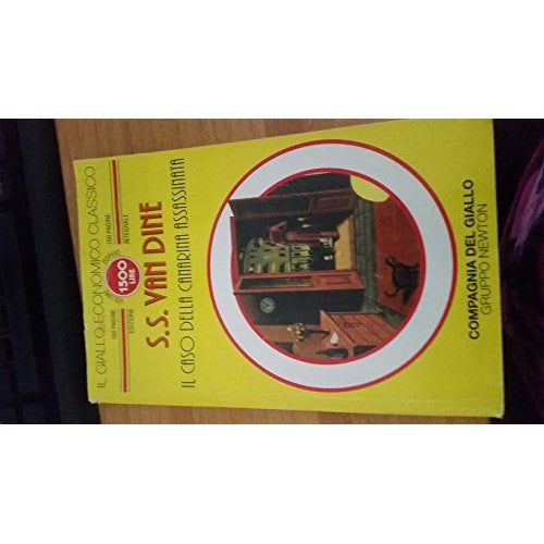 Book - The case of the murdered canary - Van Dine, SS