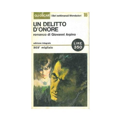 Libro - delitto d'onore - arpino, giovanni