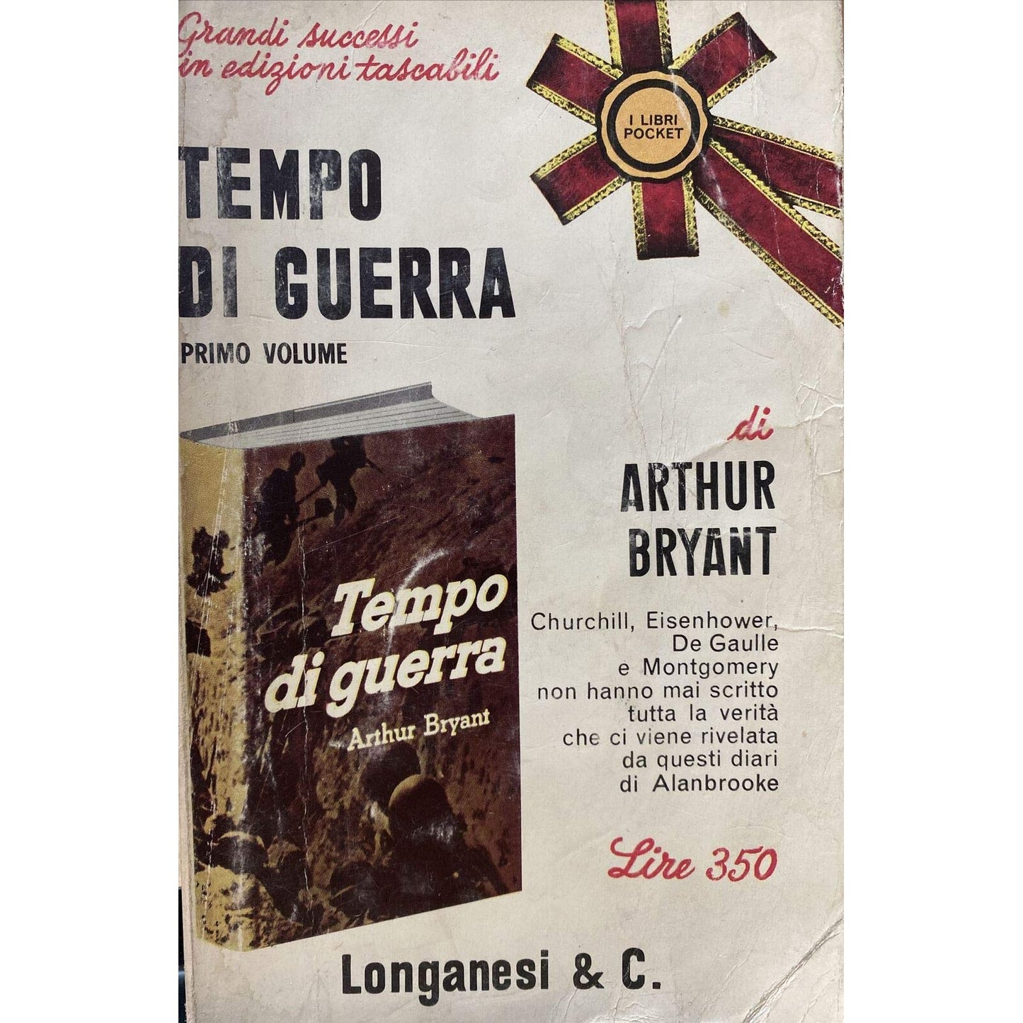 Libro - Tempo di guerra (1939-1941) I diari e le no - BRYANT, Arthur