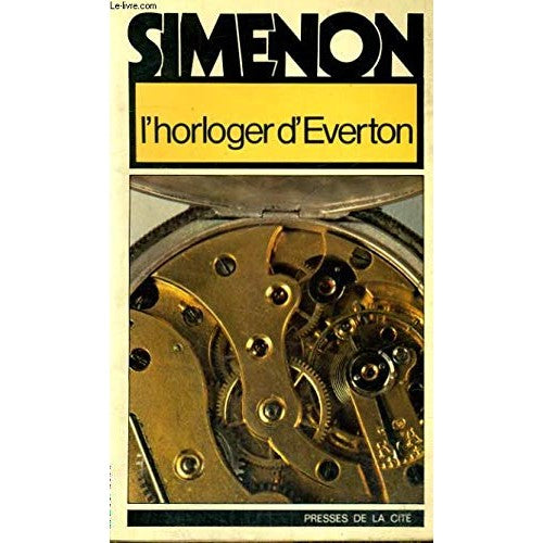 Libro - L'Horloger d'Everton - Simenon, Georges