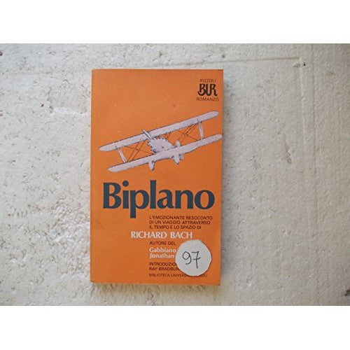 Book - Biplane. - Bach, Richard