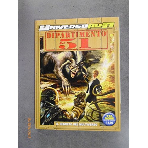 Libro - universo alfa dipartimento 51 il segreto del multiverso