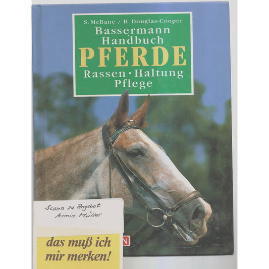 Libro - Bassermann Handbuch Pferde Rassen, Haltung, Pflege by McBane
