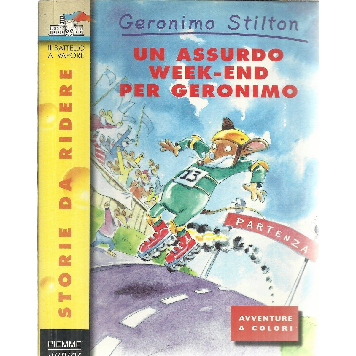 Libro - Geronimo Stilton N 13 Un Assurdo Week-End Per Geroni - AA.,