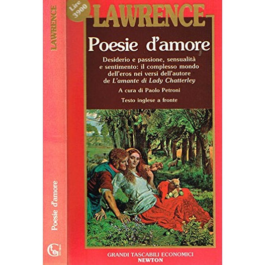 Libro - POESIE D'AMORE Desiderio e passione,sensualita' e - Lawrence