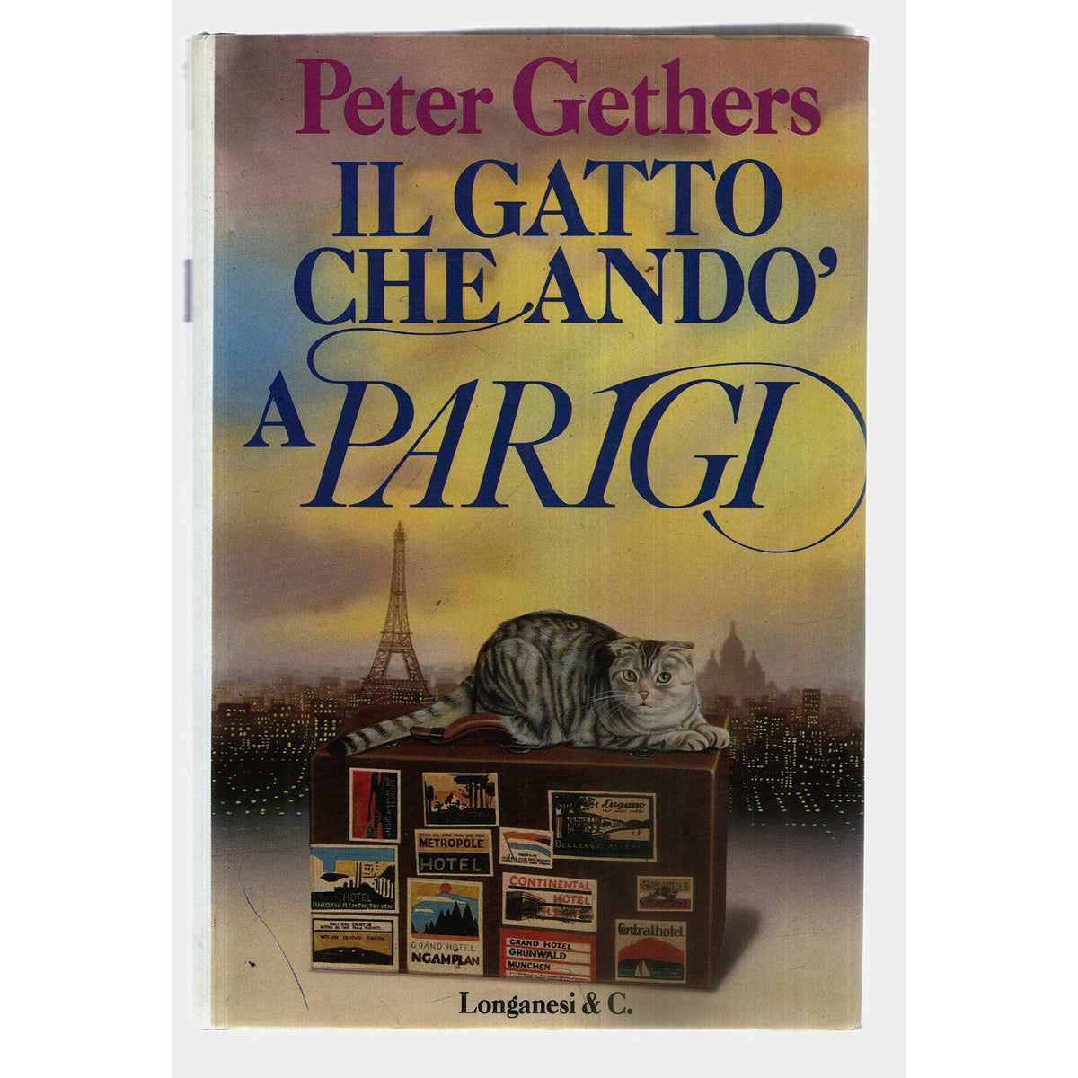 Libro - Il gatto che andò a Parigi - Gethers, Peter