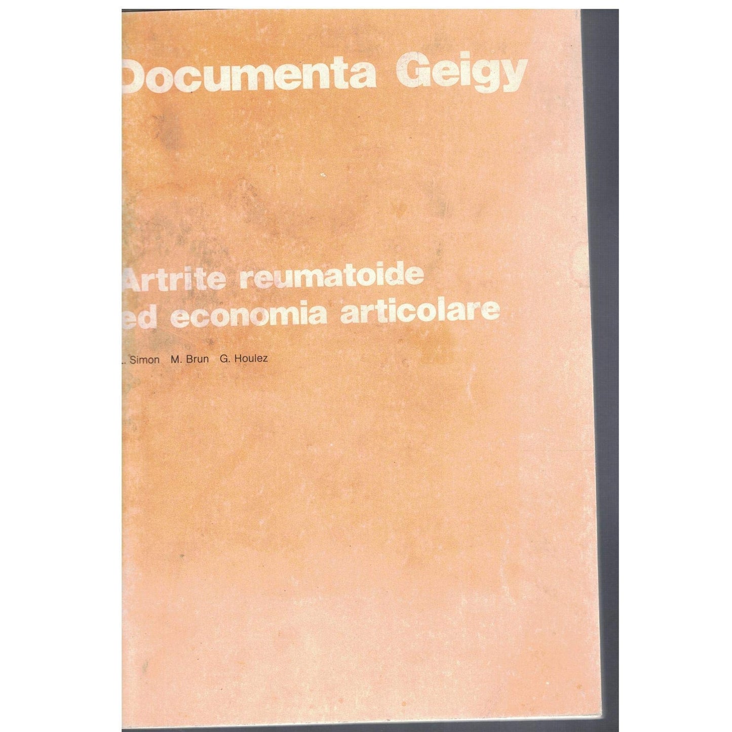 Libro - ARTRITE REUMATOIDE ED ECONOMI - L. Simon, M. brun, G. houlez