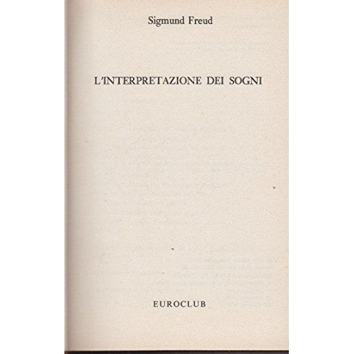 Book - The Interpretation of Dreams - Freud