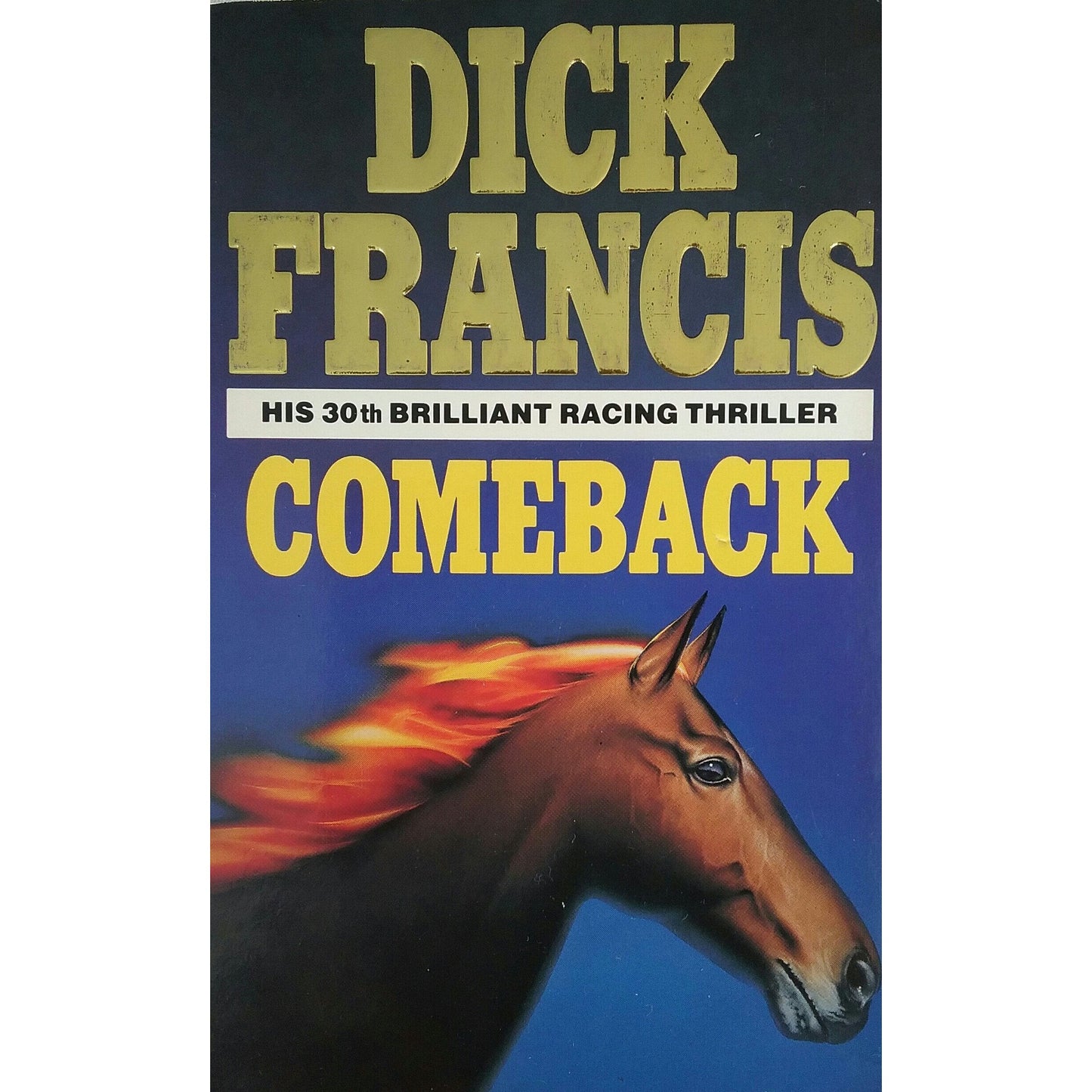 Libro - Comeback - Francis, Dick
