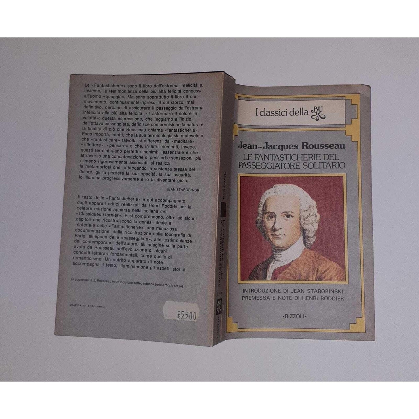 Libro - Le fantasticherie del passeggiatore solitario - Jean, Jacque