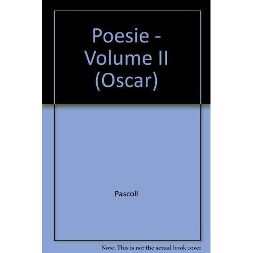 Libro - Poesie (Vol 2) - Pascoli, Giovanni