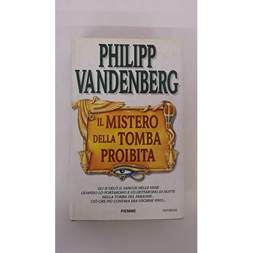 Libro - Il mistero della tomba proibita - Vandenberg, Philipp
