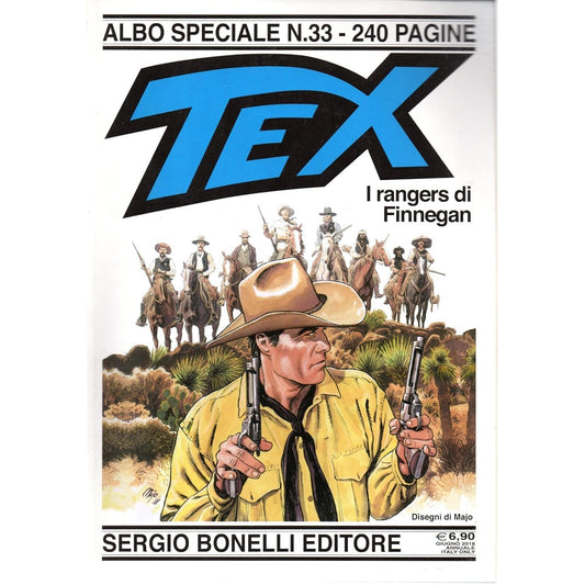 Libro - Tex Albo Speciale 33 I rangers di Finnegan giugno 2018 STATO