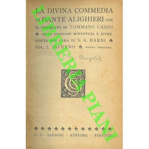 Libro - La Divina Commedia Con il commento di Tom - ALIGHIERI, Dante