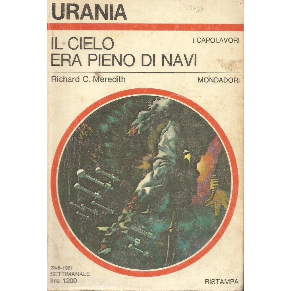 Libro - Il cielo era pieno di navi Mondadori Urania 894 UR #
