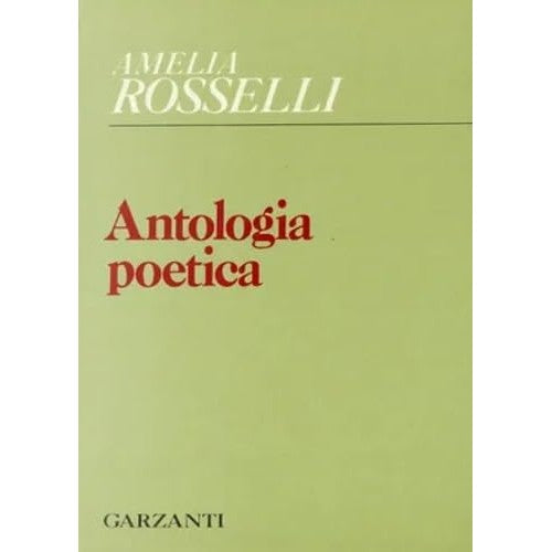 Libro - Antologia poetica - Rosselli, Amelia