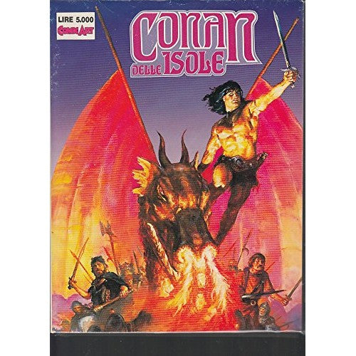 Book - F- CONAN OF THE ISLANDS SUPPL. N.5 CONAN THE BARBARIAN -- COMIC ART - 1989 - B