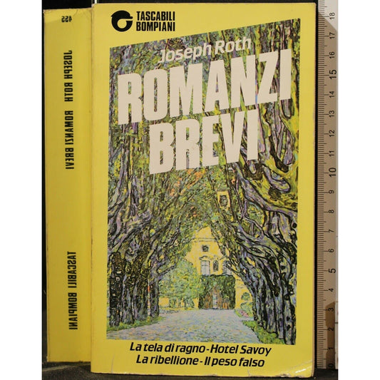 Libro - Romanzi brevi - Roth, Joseph