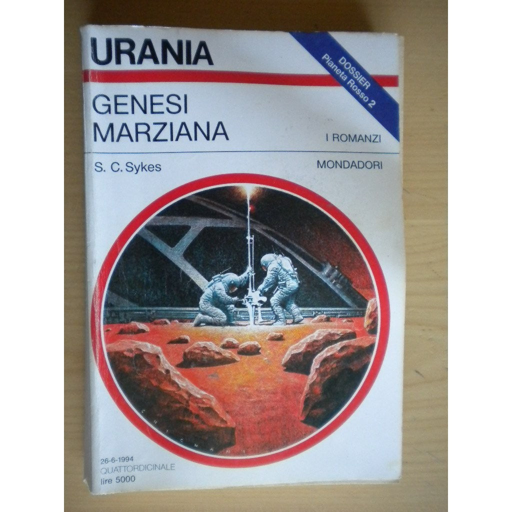 Libro - genesi marziana urania 1234 1994